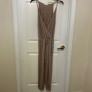 Boutique unique knit jumpsuit you can dress up or down in comfort